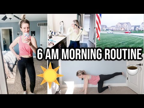 6 AM MORNING ROUTINE | MORNING SCHEDULE FOR STAY AT HOME MOM OR WORKING MOM | JAMIE’S JOURNEY