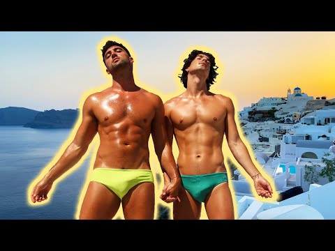 7 days in Santorini (honeymoon vlog) | chris + brock