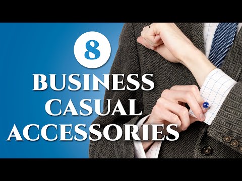 8 Essential Business Casual Accessories for Men