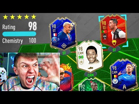 98 RATED!! - 195 RATED FUT DRAFT CHALLENGE! (FIFA 20)