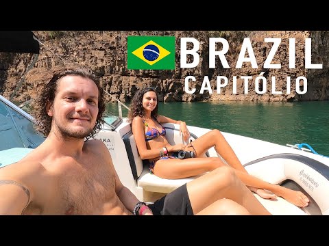 $150 PRIVATE BOAT TOUR IN BRAZIL  CAPITÓLIO | MINAS GERAIS