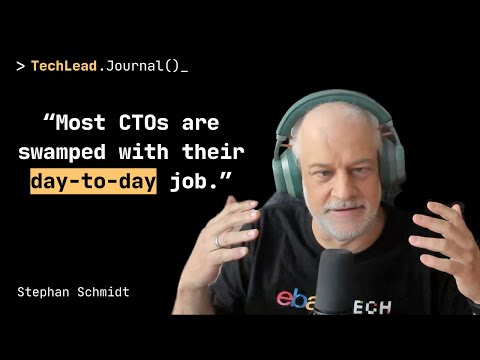 #186 - The Amazing CTO's Missing Manual: Guide to Managing Tech Teams - Stephan Schmidt