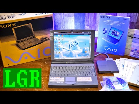 ¥220,000 Japanese Laptop from 1999: Unboxing a Sony Vaio PCG-777/BP