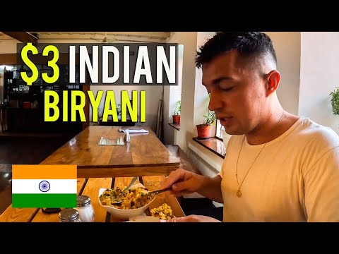 $3 Chicken Biryani in India 