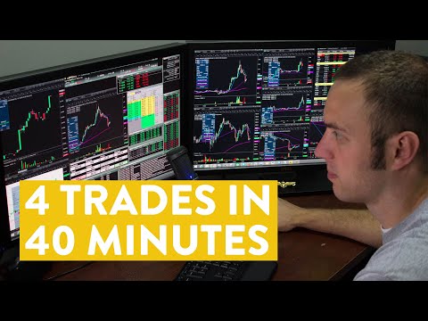 [LIVE] Day Trading | 4 Trades in 40 Minutes (see the results...)