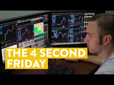 [LIVE] Day Trading | The 4 Second Friday (How I Made $295)