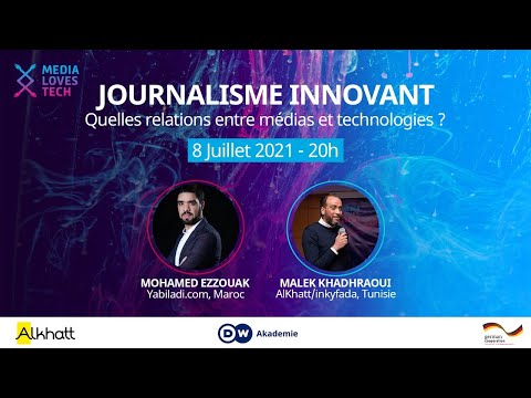 #MLT2021 //  Malek Khadhraoui & Mohamed Ezzouak : quelles relations entre médias et technologies ?