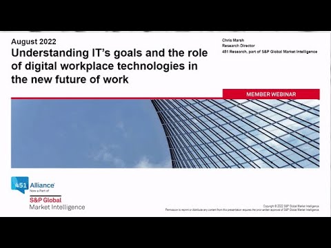 [WEBINAR] The Role of Digital Workplace Technologies in the Future of Work