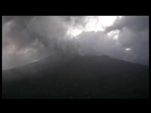 A closer watch as the valcano erupted in saint vincent