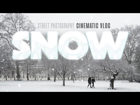 A Walk In The Snow | London Photowalk | Street Photography and more