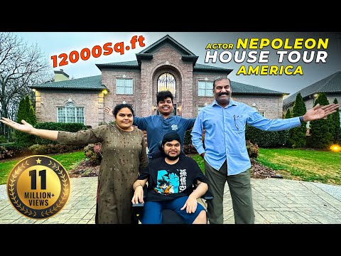Actor Nepoleon's House Tour in America  - Irfan's View