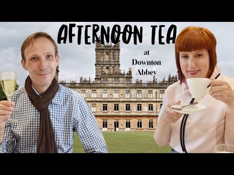 AFTERNOON TEA AT DOWNTON ABBEY (HIGHCLERE CASTLE)