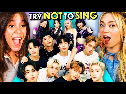 AleXa Tries Not To Sing Or Dance To Iconic K-Pop Songs! (BLACKPINK, Stray Kids, TWICE) | React