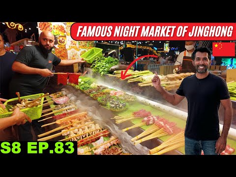 Amazing Night Market on Last Day in China  S8 EP 83 | Pakistan to Japan Motorcycle Tour