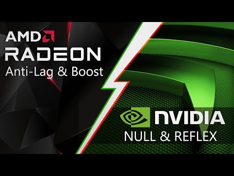 AMD Anti-Lag & Boost vs NVIDIA NULL & Reflex