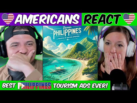 Americans React To The BEST Philippines Tourism Ads EVER!!!
