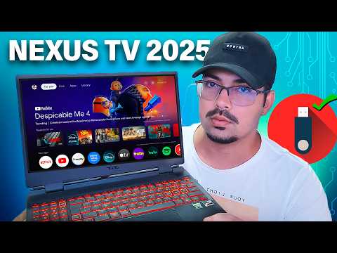 Android TV Nexus 2025 Portátil: Como instalar direto no pen drive ( Rápido e Fácil )