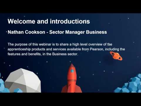 Apprenticeship Product Awareness webinar - Business