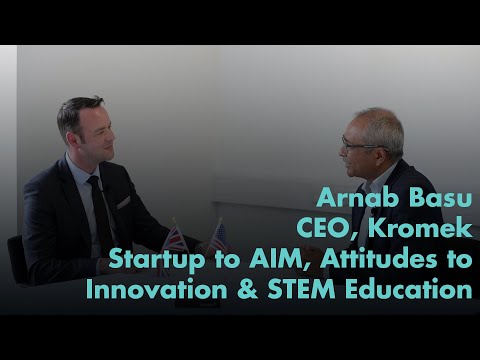 Arnab Basu - Building a Startup, Attitudes to Innovation & STEM Education