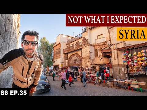 Arriving in DAMASCUS S06 EP.35 | MIDDLE EAST MOTORCYCLE TOUR