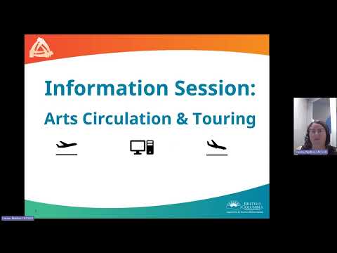 Arts Circulation and Touring Information Video