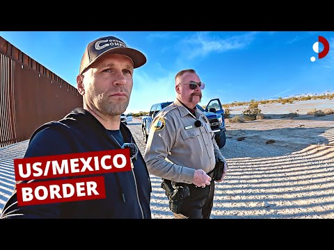 At US/Mexico Border With Arizona Sheriff (exclusive access) 