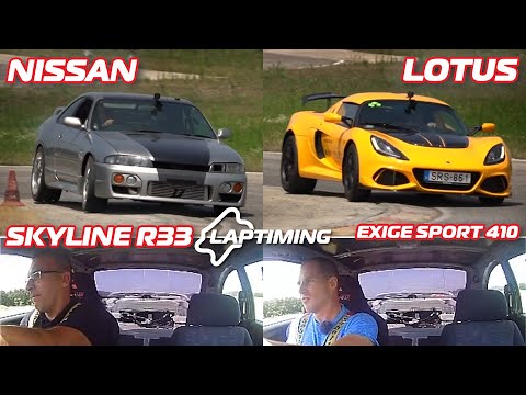 Az UTOLSÓ igazi LOTUS? - Lotus Exige Sport 410 vs. Nissan Skyline R33