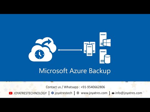 AZURE -305 SESSION | AZURE BACKUP & SITE RECOVERY | Azure Project Training @call us +91-9540662806
