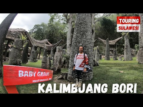 BABY GRAVE & Ancient Village KALIMBUANG BORI | Toraja to Palopo | Motor Touring SULAWESI  [S2-E34]