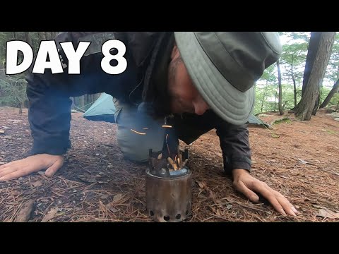 Backcountry Camping    10 days  100km of Canadian Wilderness on foot  -  day 8