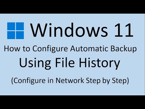 Backup of Personal Files Using File History in Windows 11 By Deepak Sood || Video-27 || Tech GURU