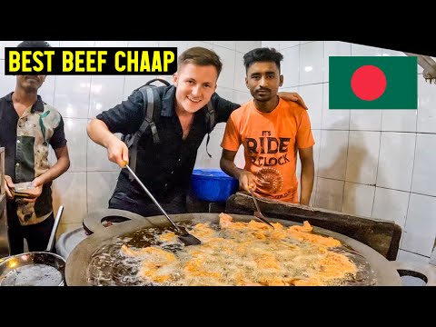 Bangladesh HUGE Street Food Tour in Dhaka (Fuchka, Beef chaap, Gurda kabab) 