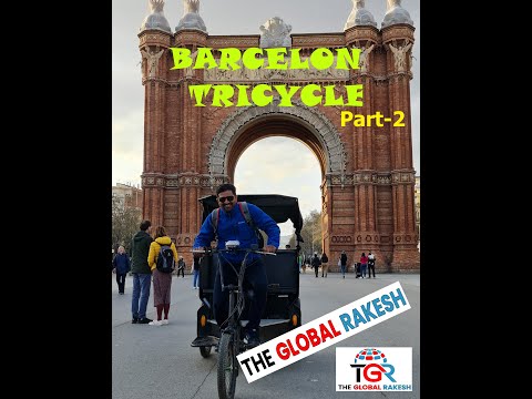 Barcelona on Tricycle Part 2 (Kiss of Independence) (Arc de Triomf)