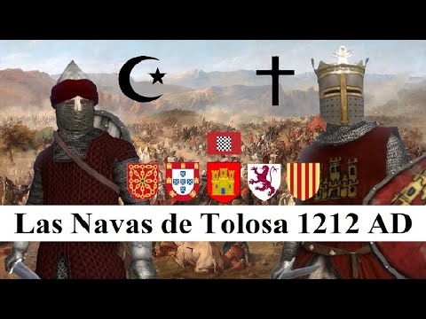 Battle of Las Navas de Tolosa 1212 AD - The Reconquista (718-1492 AD)