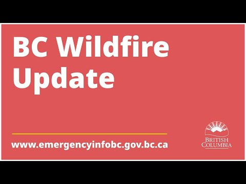 BC Wildfire Update, Aug 3, 2021