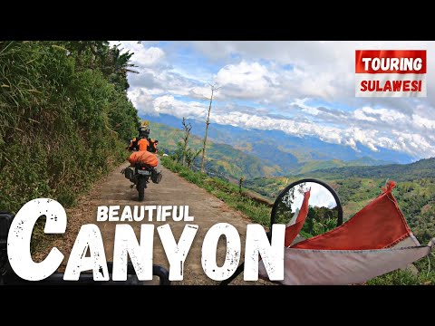 Beautiful Canyon on the way to Tana Toraja | CELEBES | Motor Touring SULAWESI  [S2-E31]