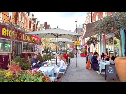 Belgravia London Walk - Wander Art Trail | 4K | Apr 2021 | AD