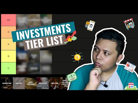 BEST INVESTMENTS  FOR MILLENNIALS AND STUDENTS | Tier List Ranking of Investments for Yuppies