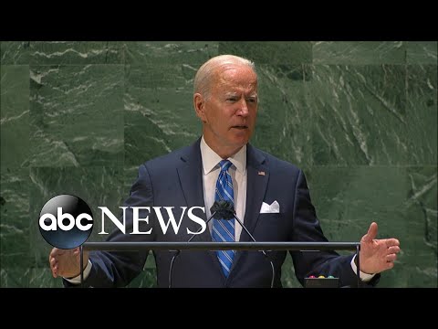 Biden addresses United Nations General Assembly | ABC News