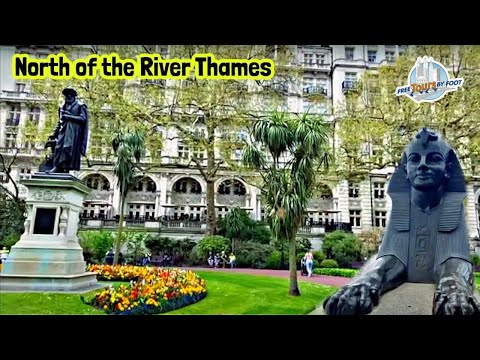 Big Ben and a Walk through London's Whitehall and the Victoria Embankement Gardens