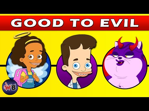 Big Mouth Characters: Good to Evil 