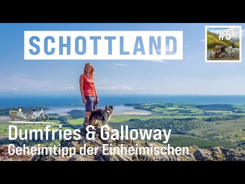 Bike Touring, Fahrradreise Schottland 2020 mit E-bike und Hund (#5): Dumfries & Galloway