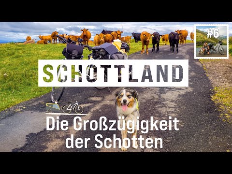 Bike Touring, Fahrradreise Schottland 2020 mit E-bike und Hund (#6): Girvan, Glasgow, Loch Lomond