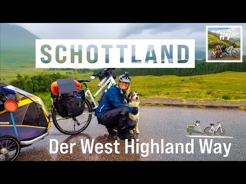 Bike Touring, Fahrradreise Schottland 2020 mit E-bike und Hund (#7): West Highland Highway