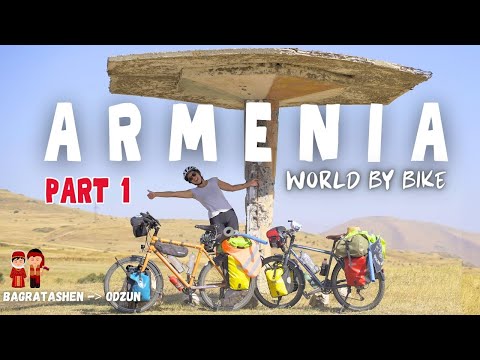 Bike touring Northern Armenia and how we end up in a Lada