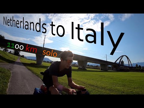 Bikepacking from the Netherlands to Italy - 1100Km Solo