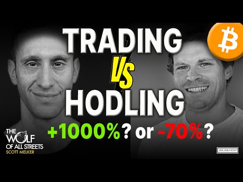 BITCOIN TRADING BETTER THAN HODLING?? WOLF OF ALL STREETS & JULIAN HOSP (incl german subtitles)