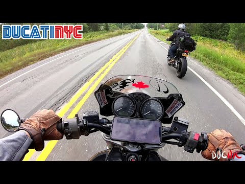 Blast to the Coast - Maine - Day 4 Part 1 - Motorcycle Touring ASMR - Ducati NYC Vlog v1539