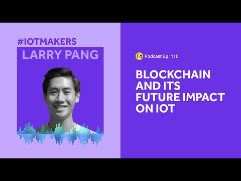 Blockchain and its Future Impact on IoT | IoT For All Podcast E110| IoTeX's Larry Pang