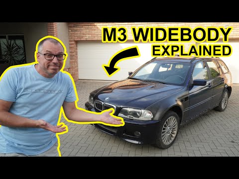 BMW E46 M3 TOURING BUILD | Ep3 | M3 widebody parts finally on the Tourig | ENG SUB